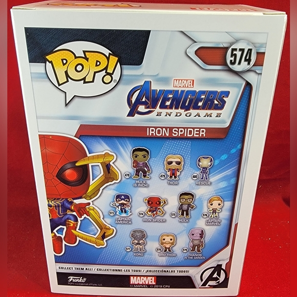 Iron spider funko # 574 (nib) - Picture 7 of 7